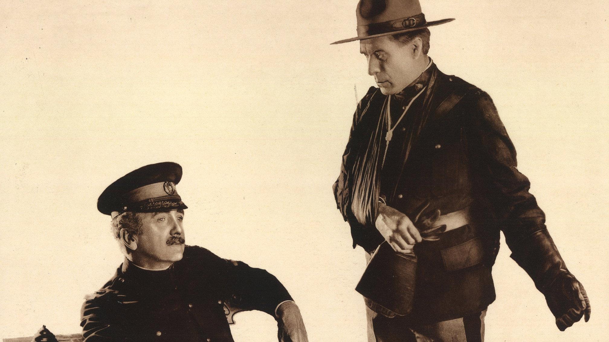 O'Malley of the Mounted 1921 movie scene