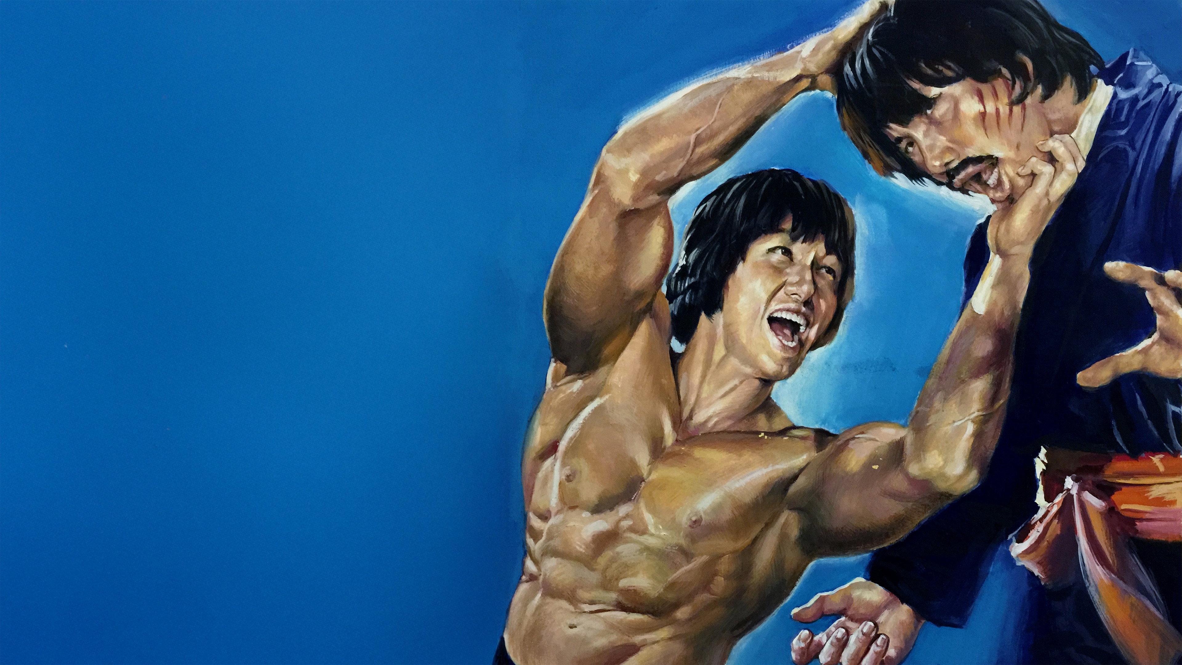 Bruce and Shaolin Kung Fu Part 2 1978 movie scene