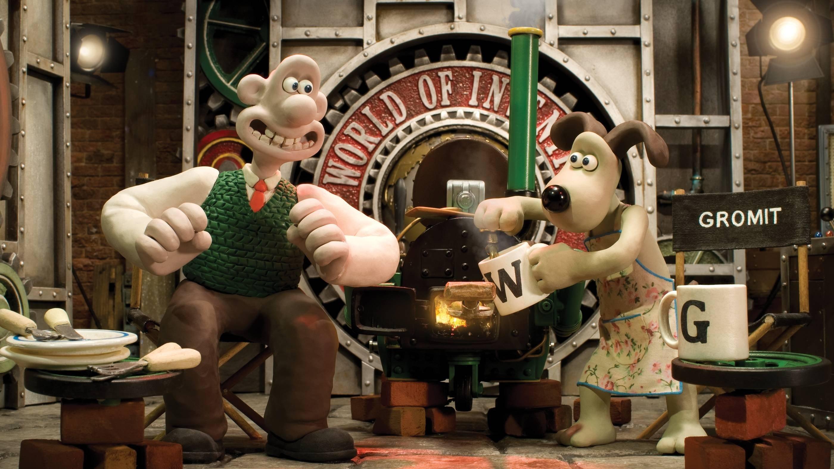 Wallace & Gromit's World of Invention 2010 movie scene