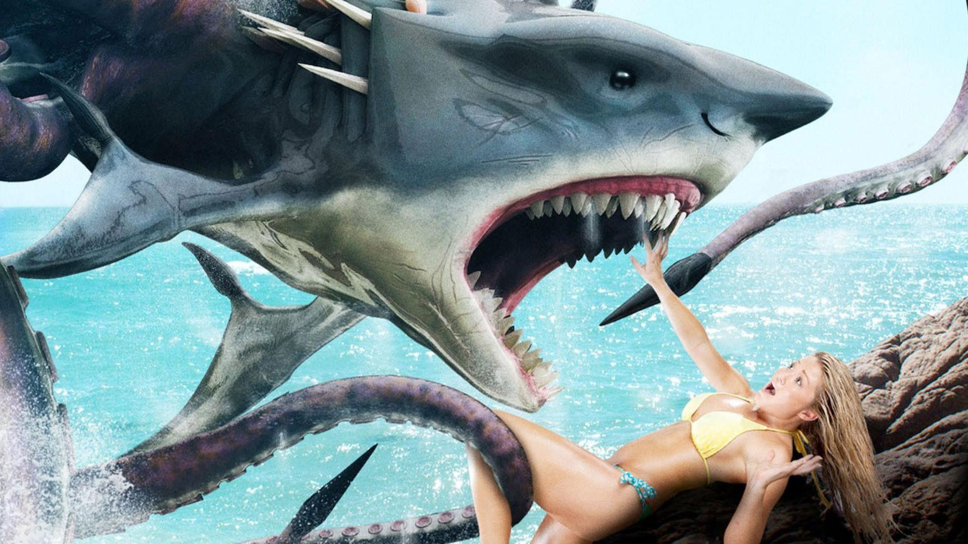 Sharktopus 2010 movie scene