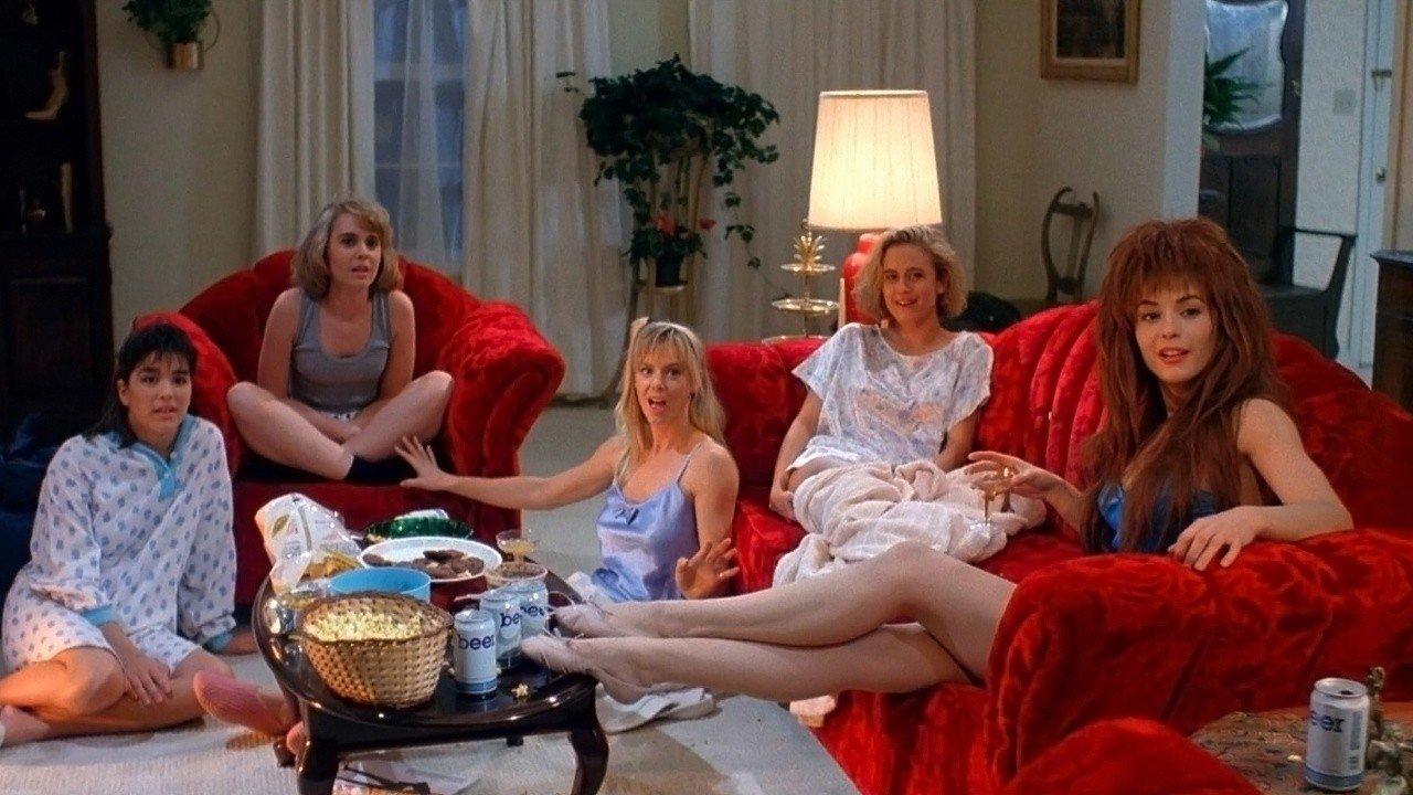 Slumber Party Massacre III 1990 movie scene
