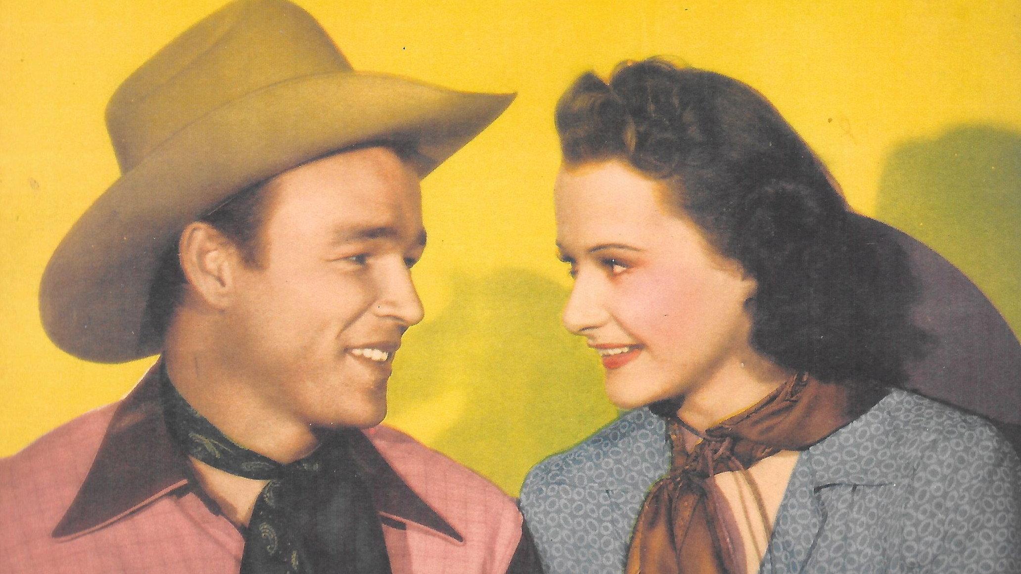 Sunset on the Desert 1942 movie scene