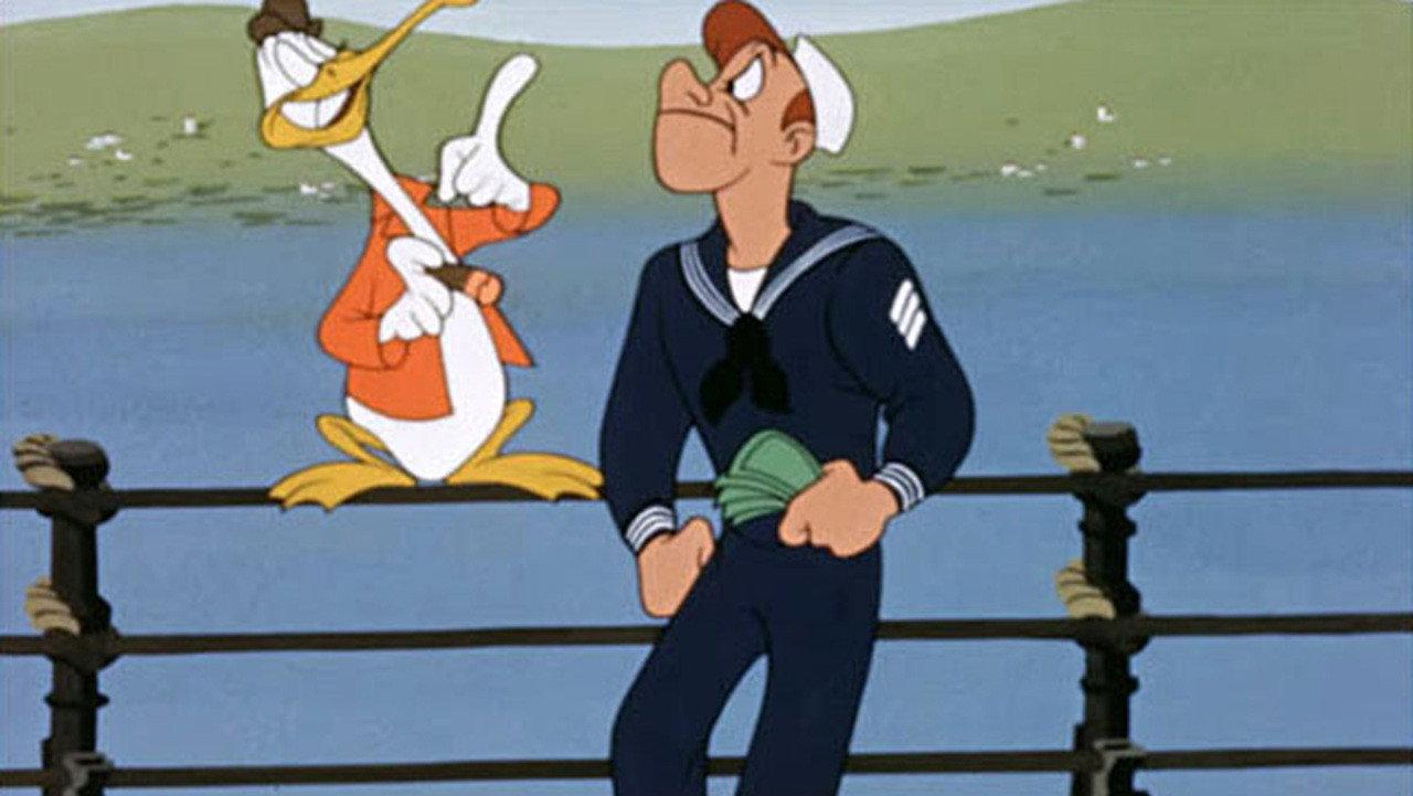 The Sailor and the Seagull 1949 movie scene