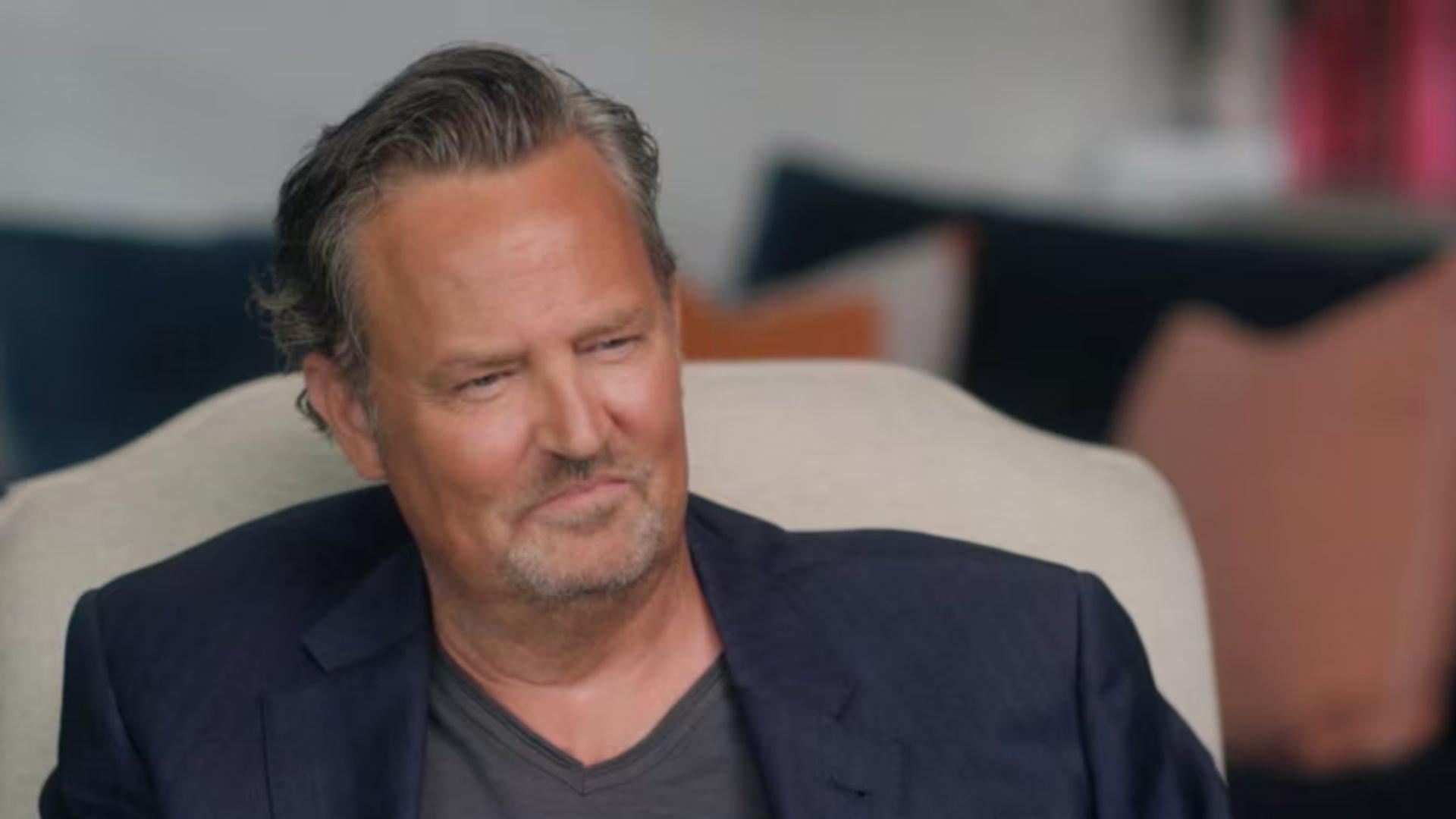 Matthew Perry: The Diane Sawyer Interview 2022 movie scene