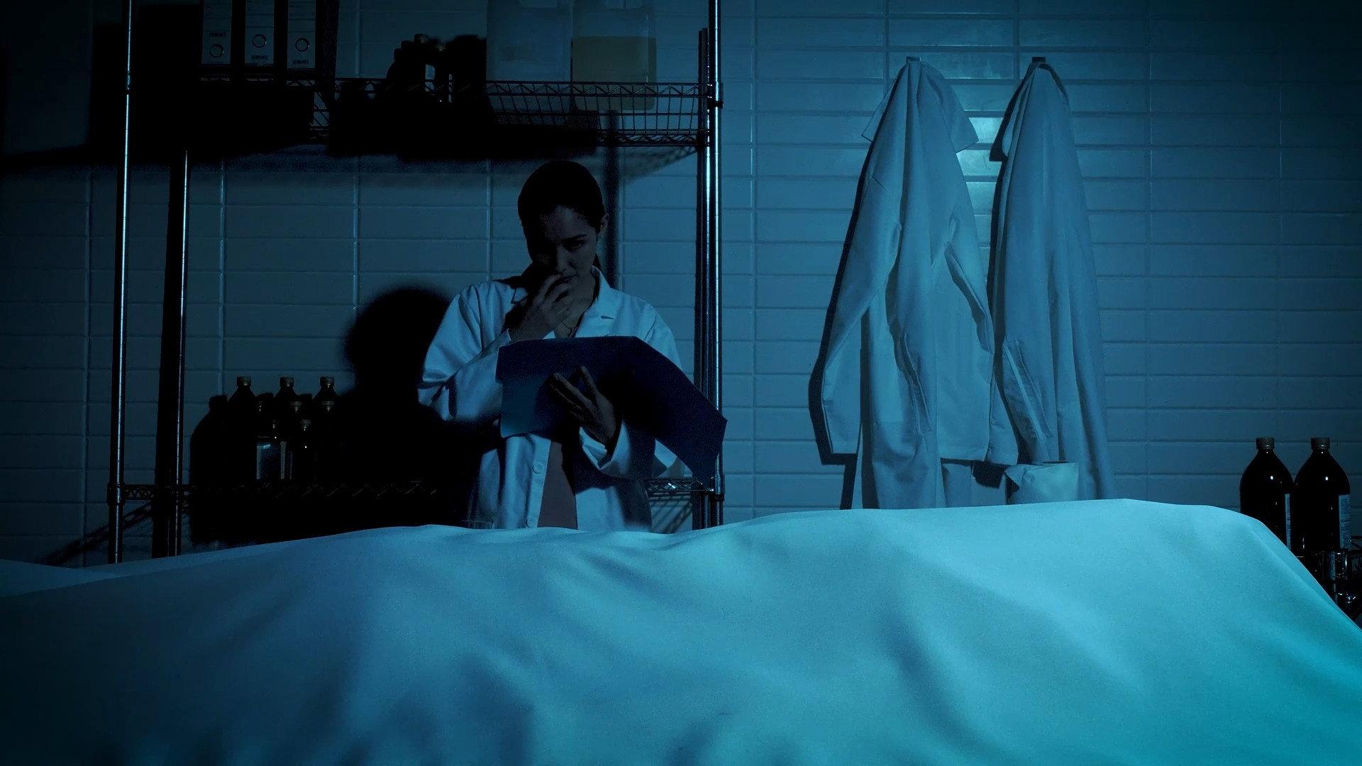 Rigor Mortis 2025 movie scene