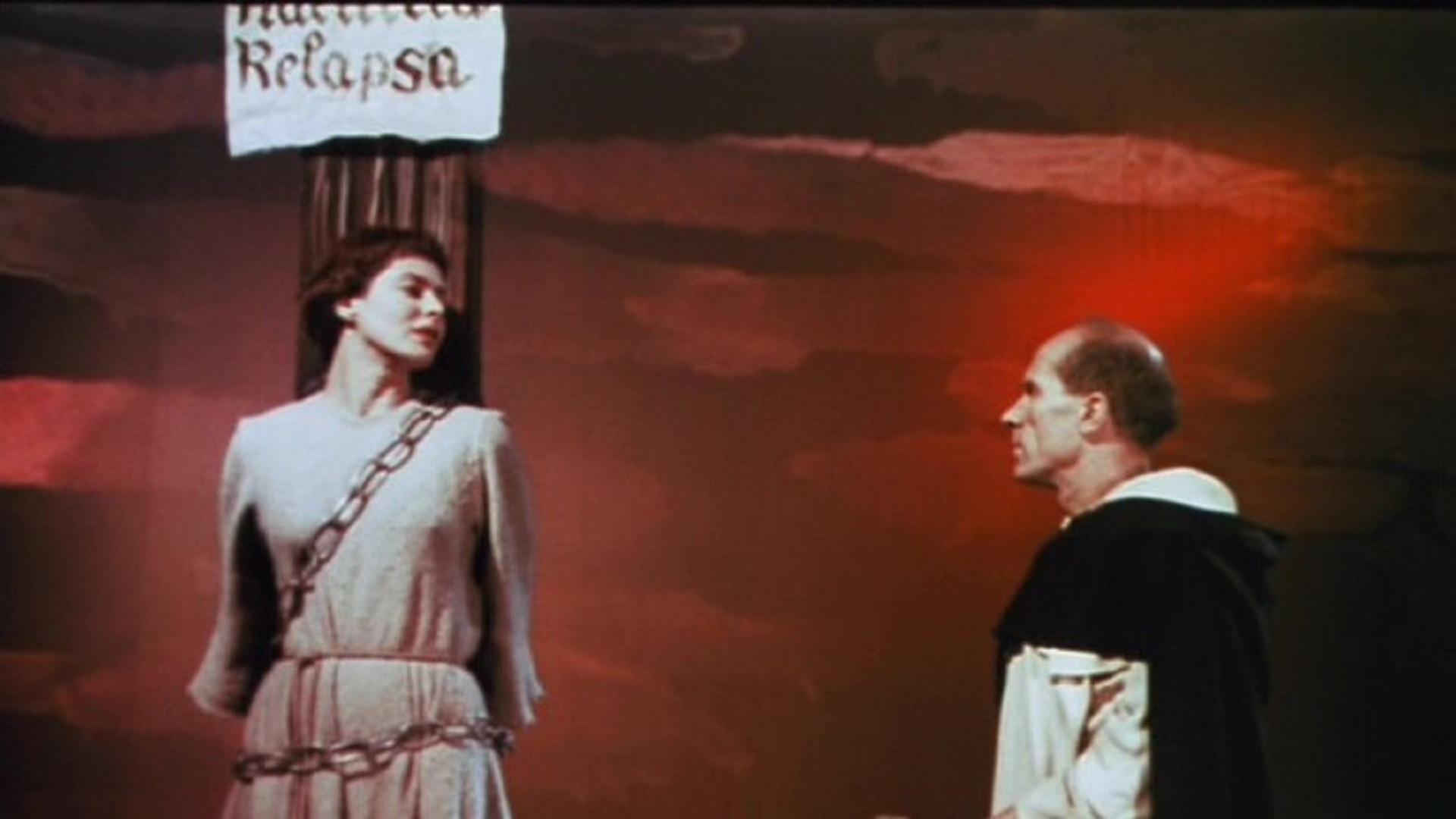 Joan of Arc at the Stake 1954 movie scene