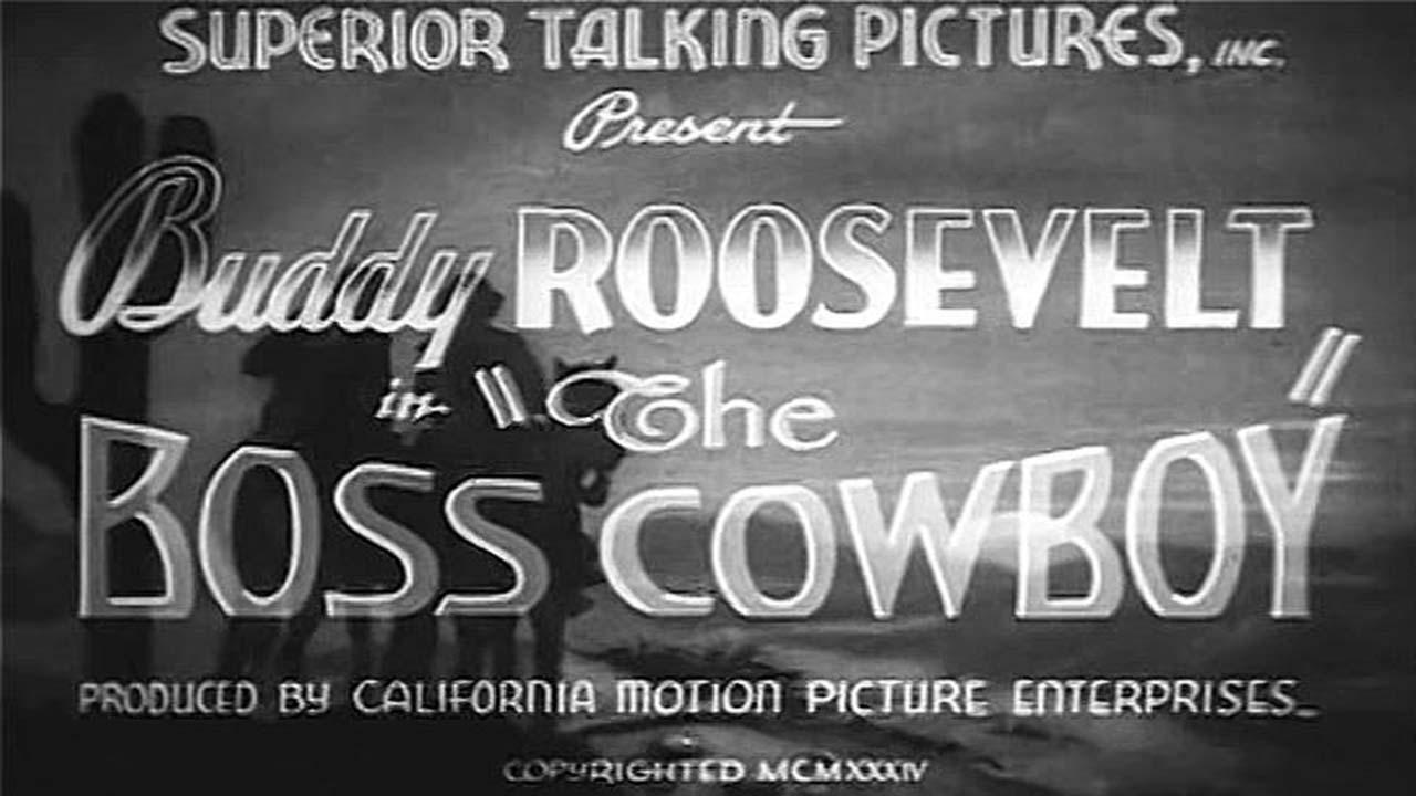 The Boss Cowboy 1934 movie scene
