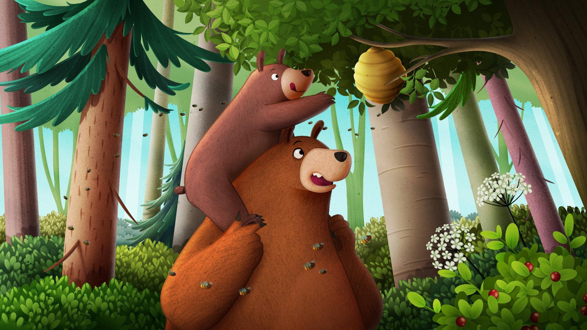 Hug Me. Honey Seekers 2022 movie scene