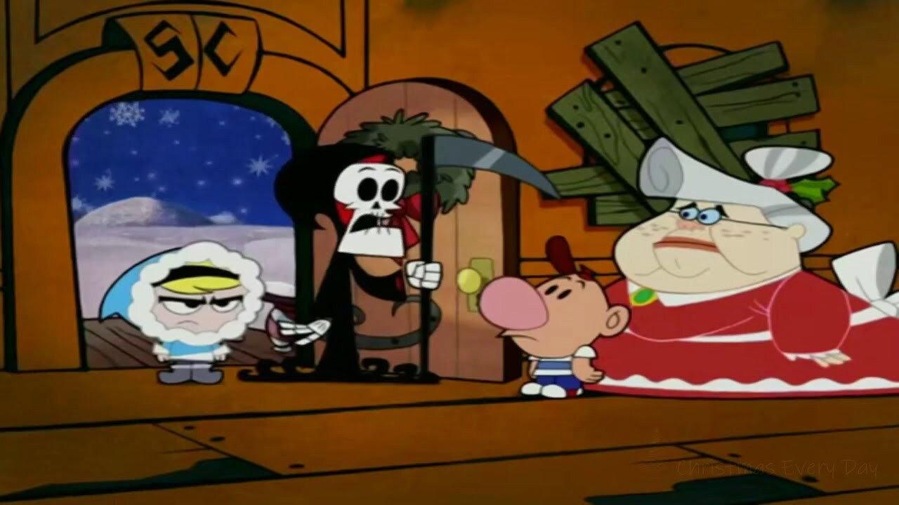 Billy and Mandy Save Christmas 2005 movie scene