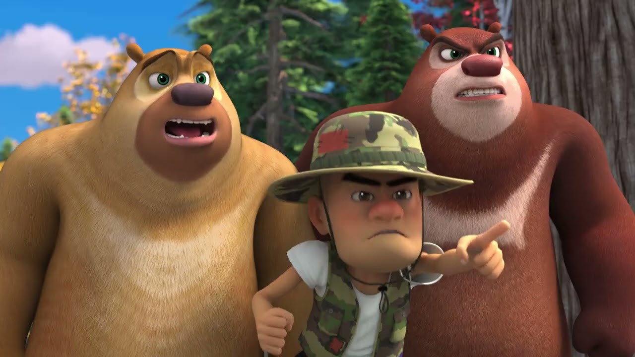 Boonie Bears: Monster Plan 2022 movie scene