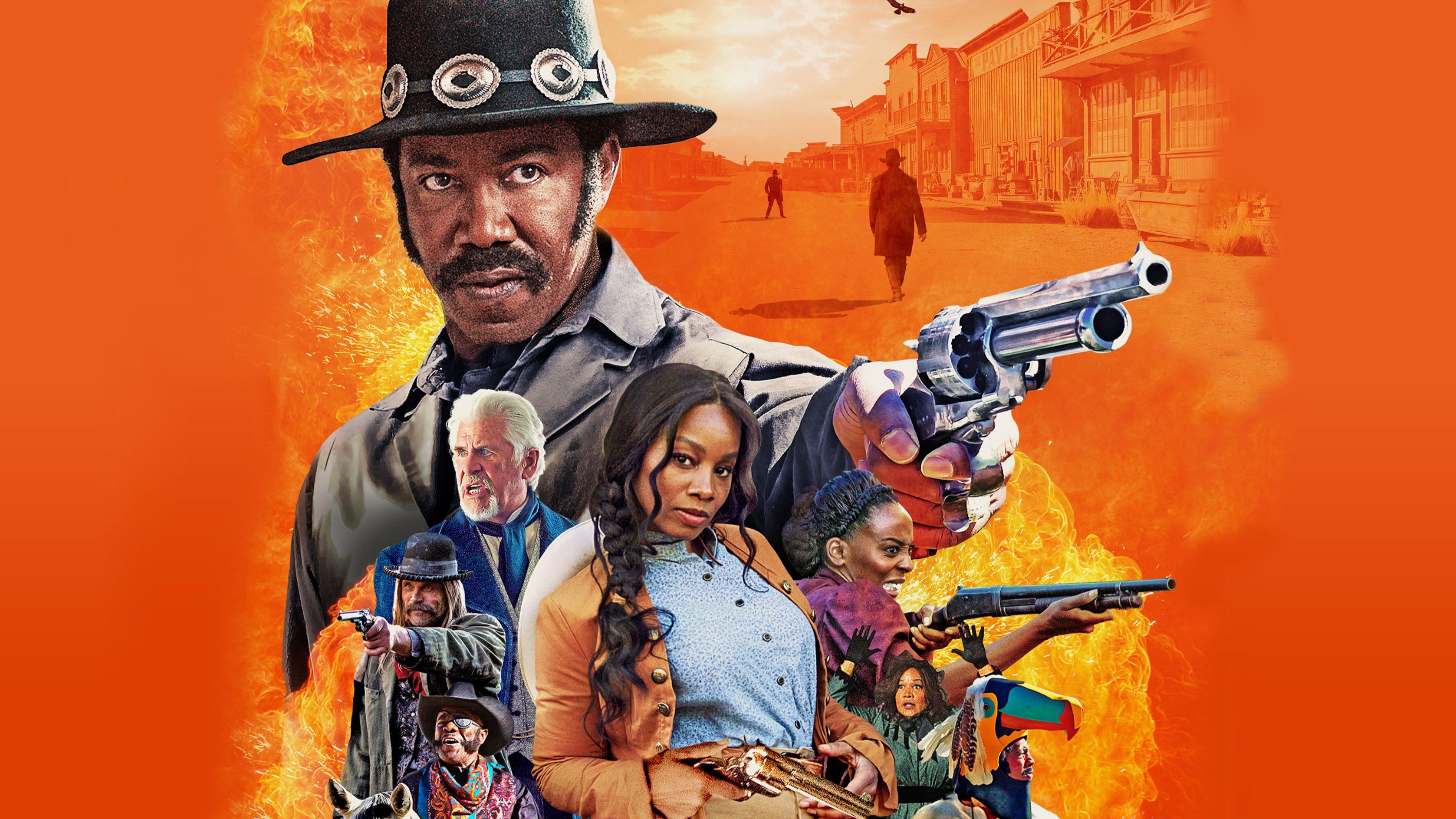 Outlaw Johnny Black 2023 movie scene
