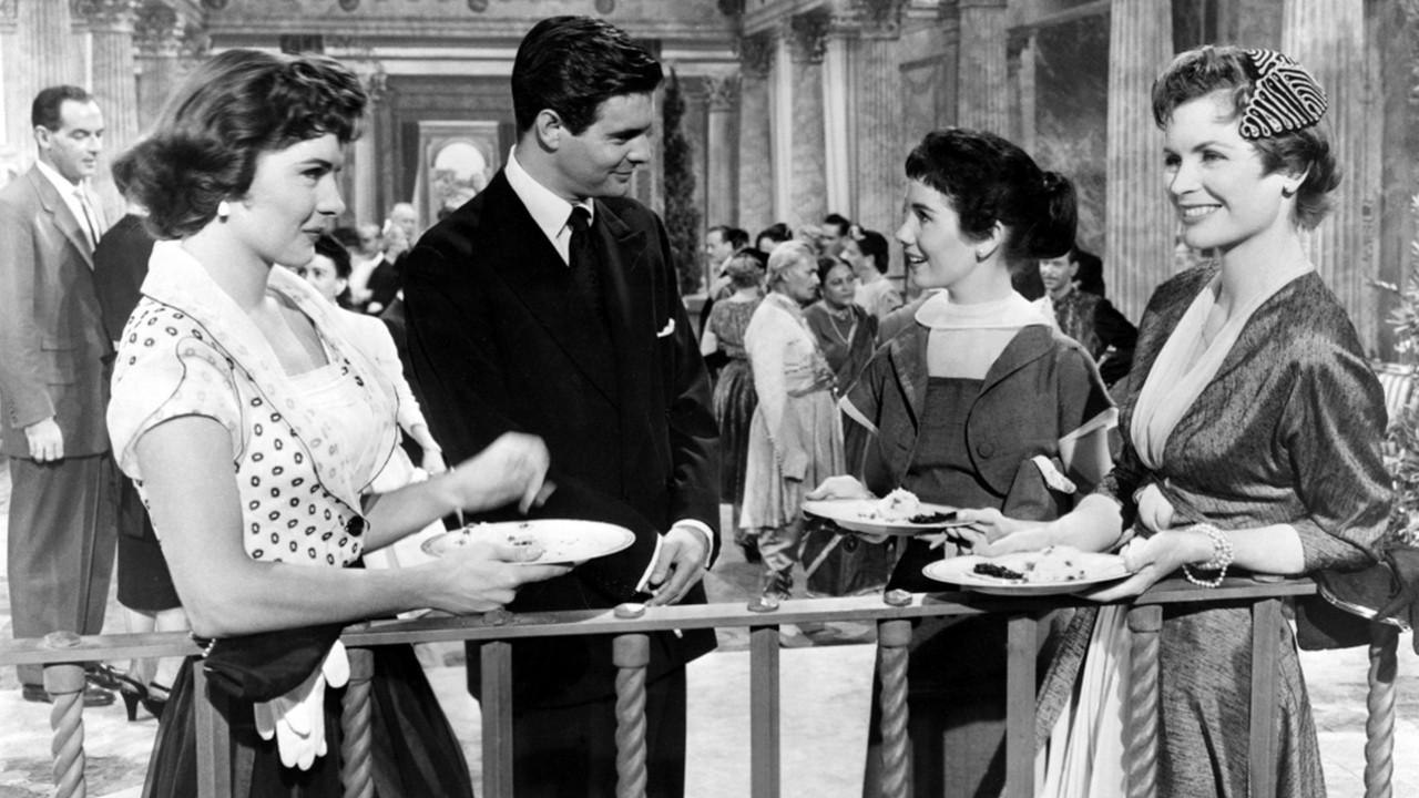 Three Coins in the Fountain 1954 movie scene