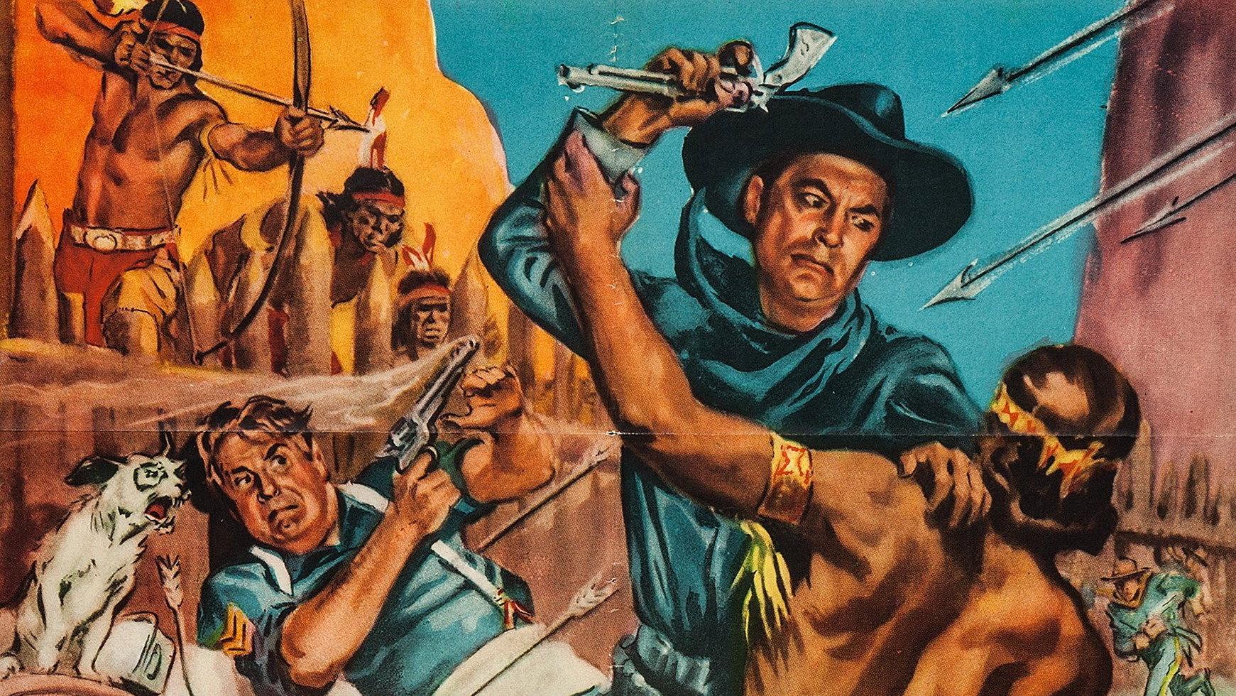 Laramie Mountains 1952 movie scene