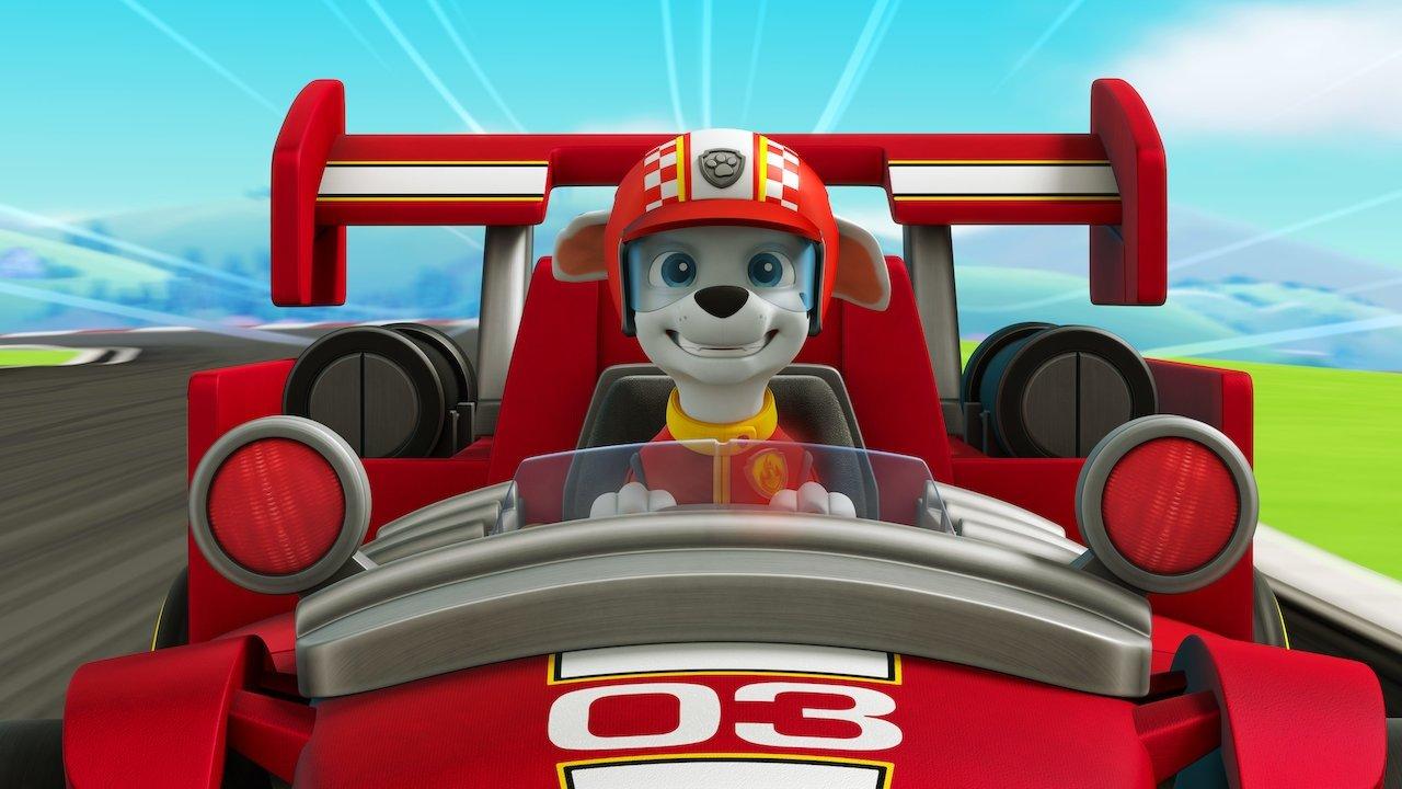 PAW Patrol: Ready, Race, Rescue! 2019 movie scene