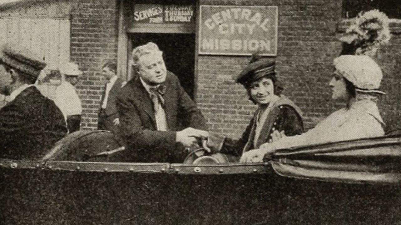 A Corner in Cotton 1916 movie scene