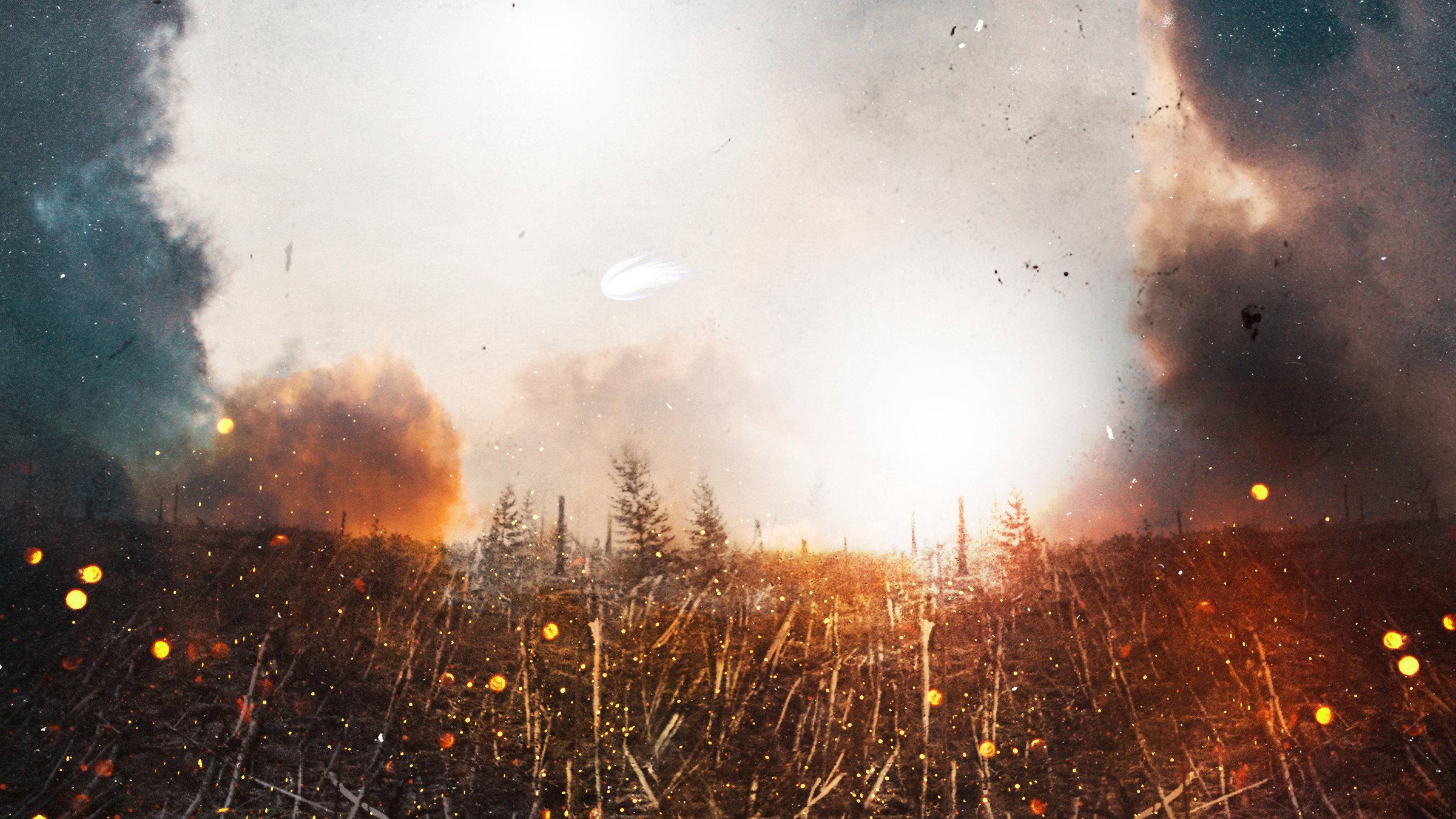 Big Bang in Tunguska 2008 movie scene