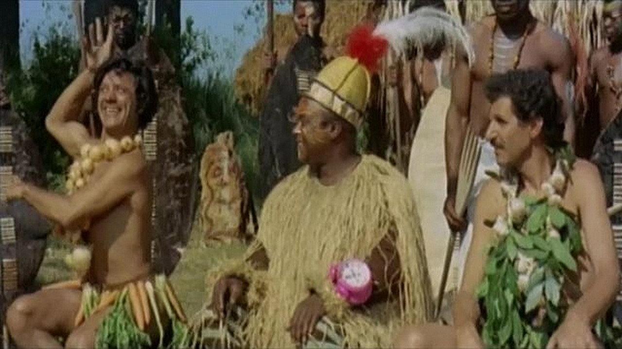 Two Whites in Dark Africa 1970 movie scene