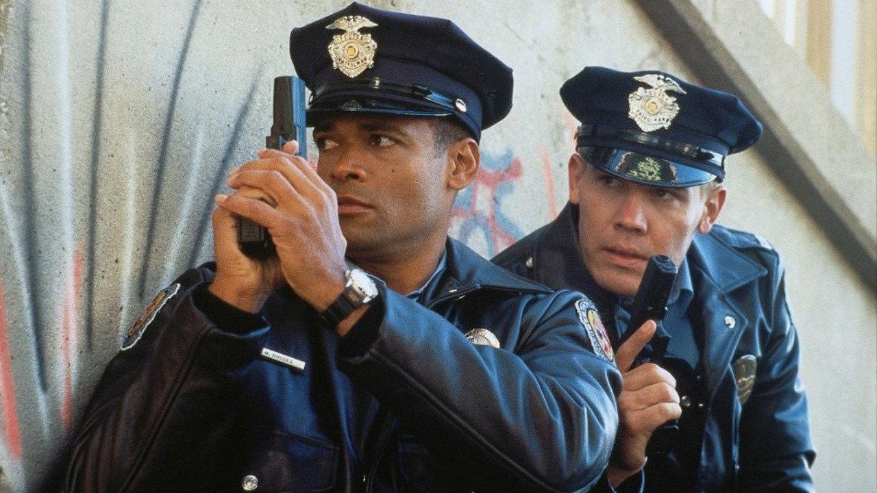 Gang in Blue 1996 movie scene