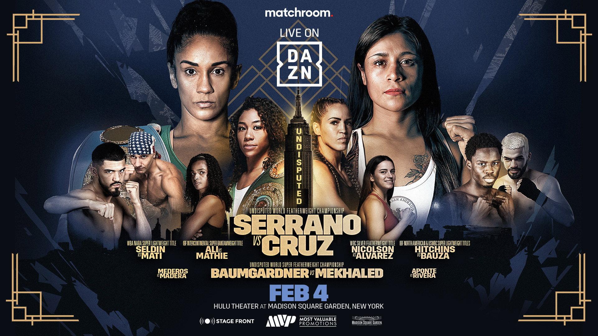 Amanda Serrano vs. Erika Cruz 2023 movie scene
