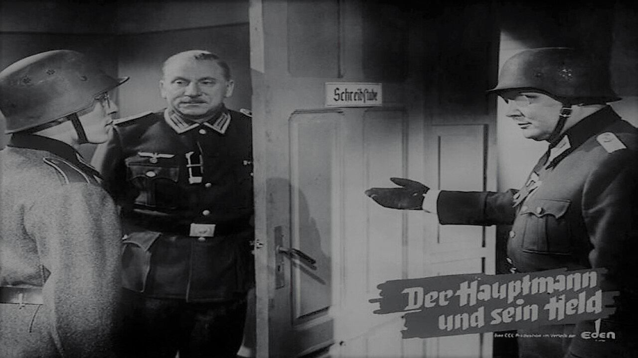Der Hauptmann und sein Held 1955 movie scene