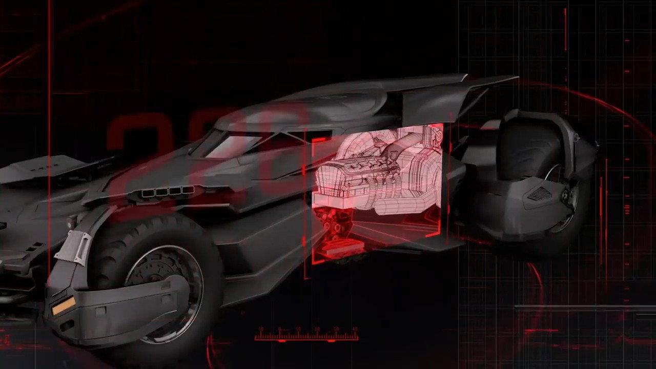 Accelerating Design: The New Batmobile 2016 movie scene