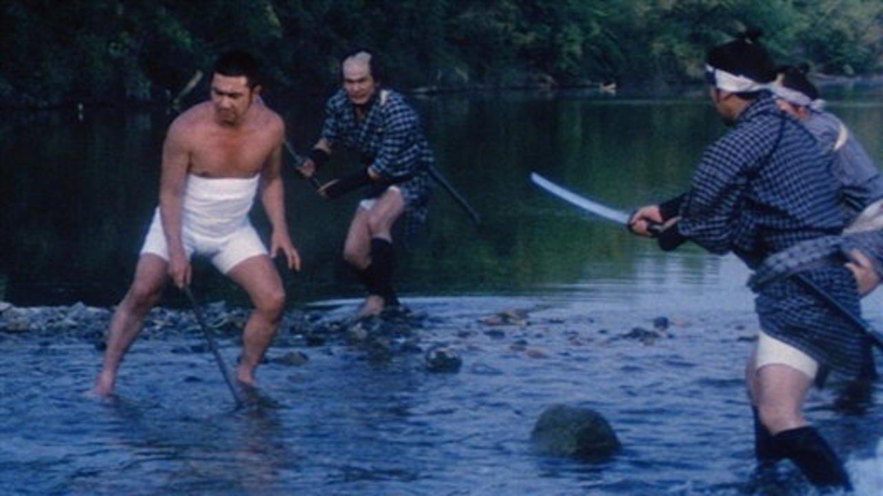 Zatoichi's Flashing Sword 1964 movie scene