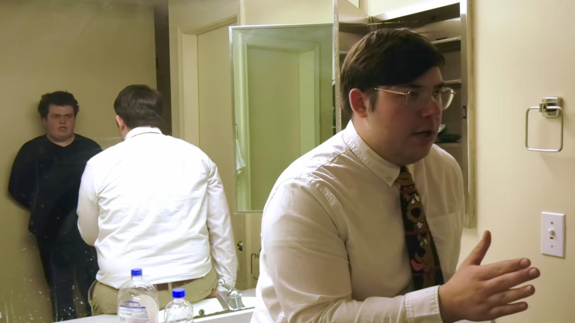 Uneventful Dinner 2024 movie scene