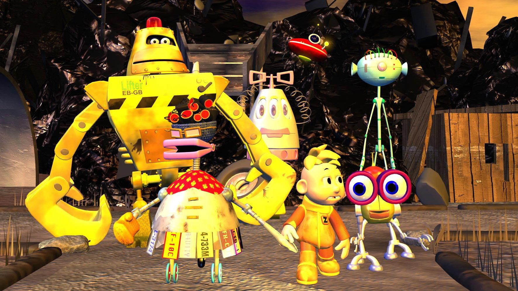 A Wobots Christmas 2003 movie scene