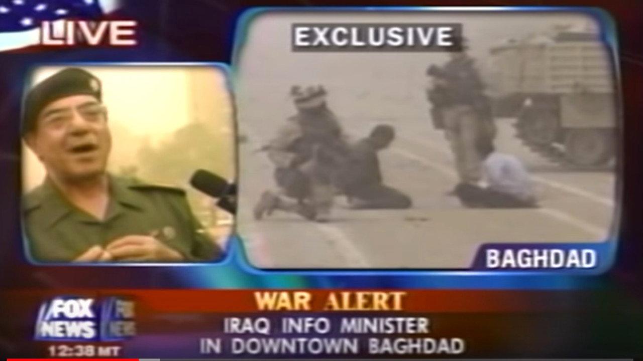 Entering Baghdad 2003 movie scene