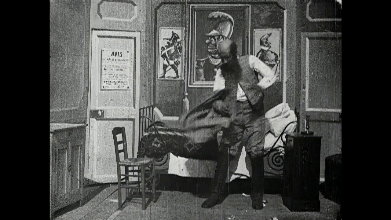 The Bewitched Inn 1897 movie scene