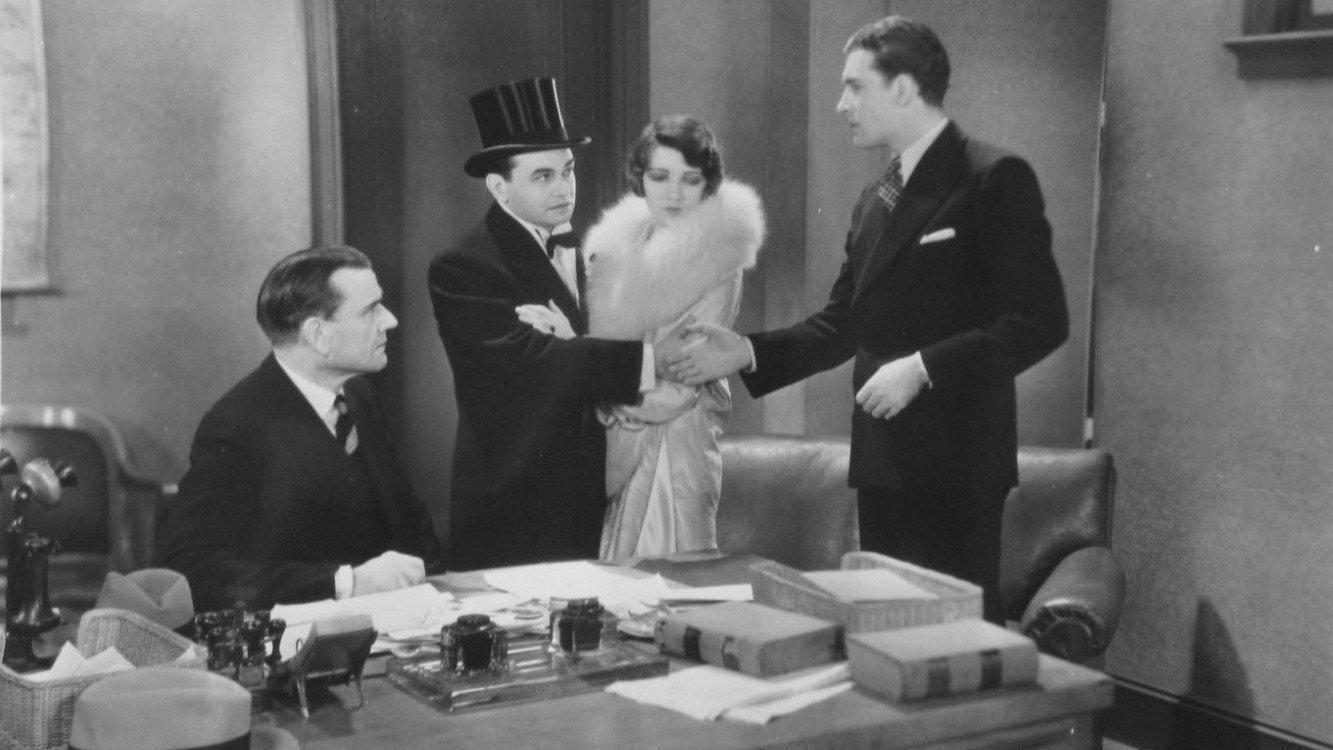 The Hole in the Wall 1929 movie scene