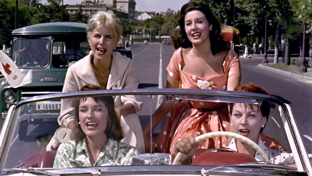 Red Cross Girls 1958 movie scene