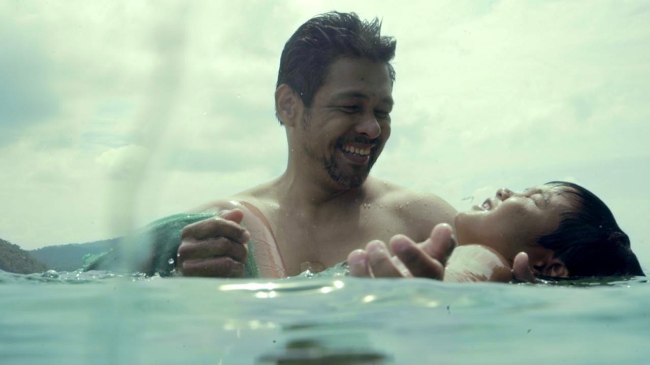In His Island 2018 movie scene