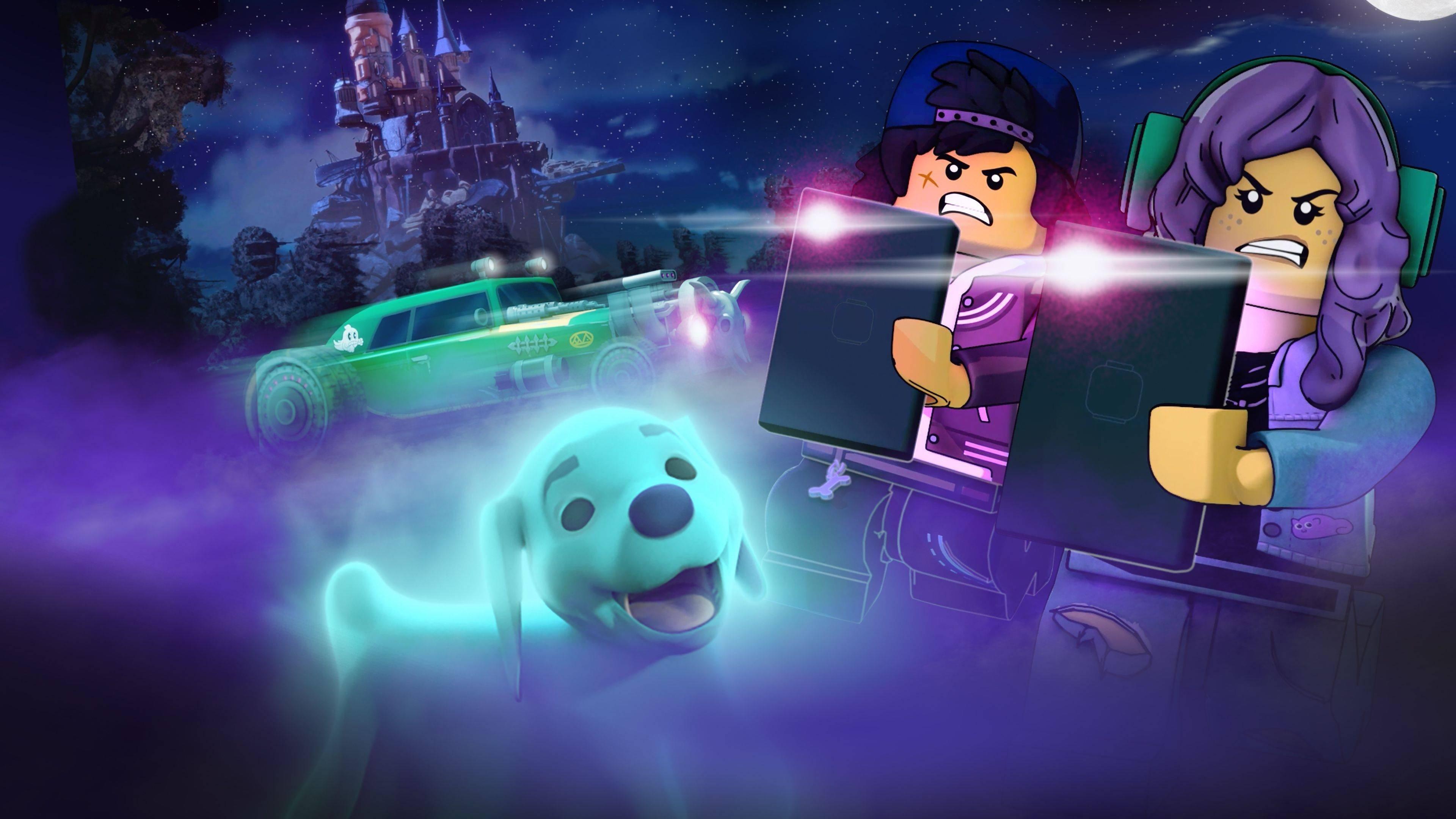 LEGO Hidden Side: Night of the Harbinger 2020 movie scene