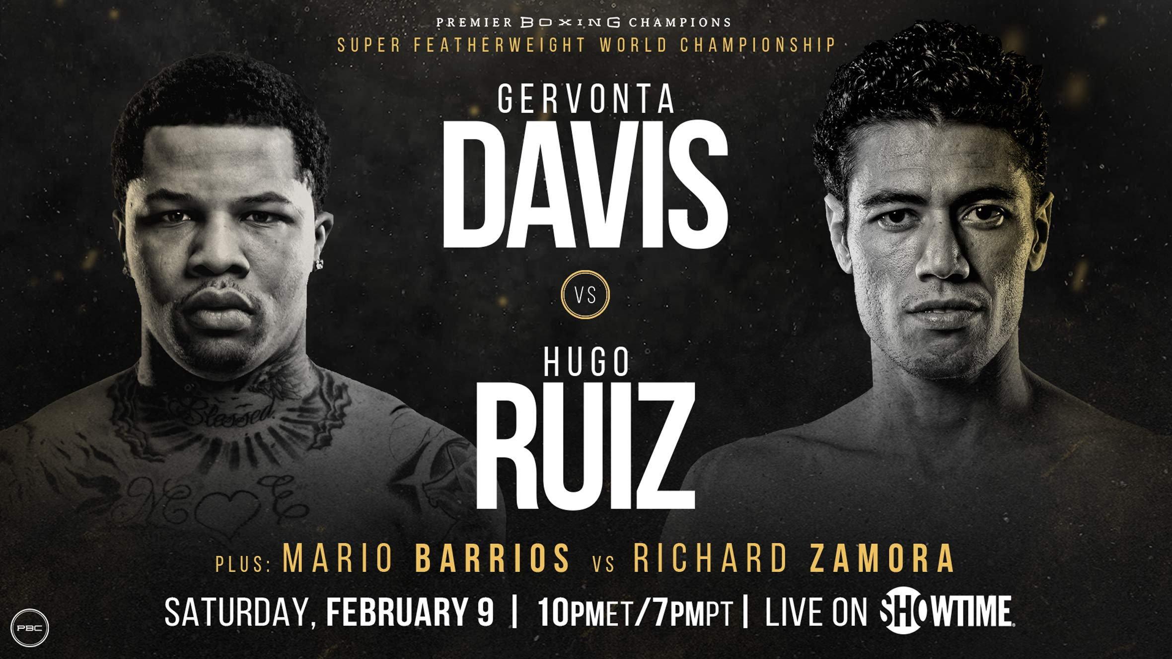 Gervonta Davis vs. Hugo Ruiz 2019 movie scene