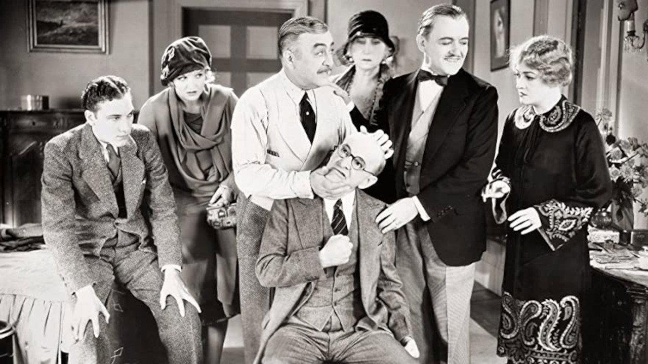 The Home Towners 1928 movie scene