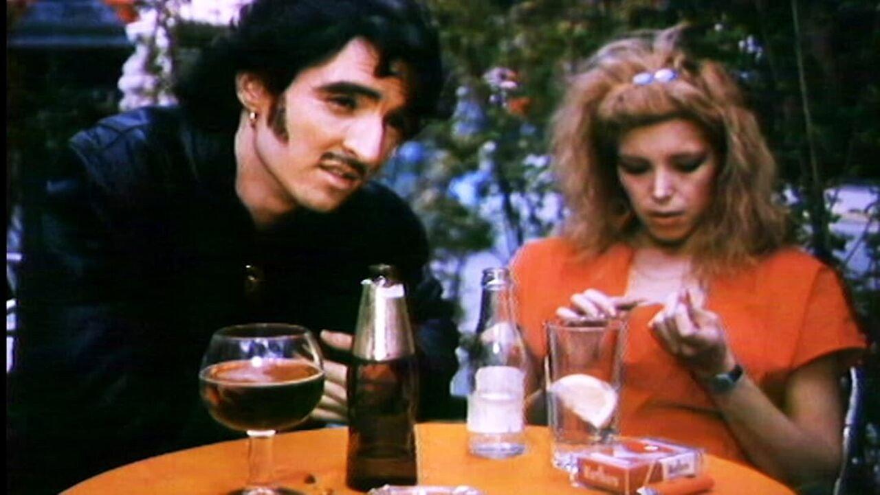 The Blonde at the Bar 1987 movie scene