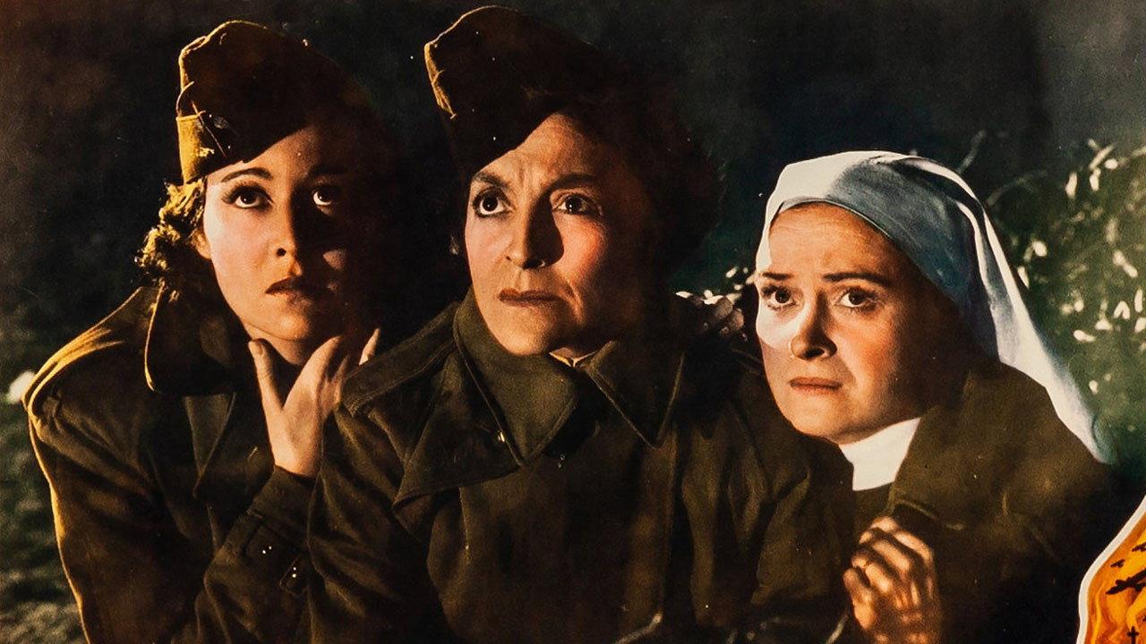 Women in War 1940 movie scene