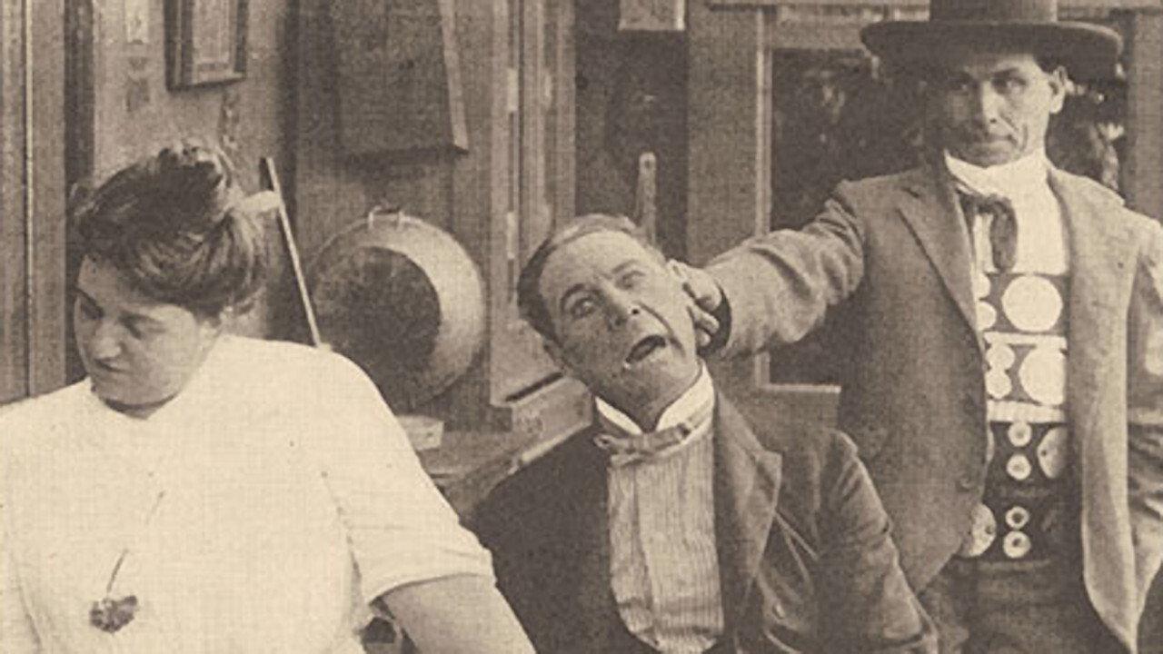 Alkali Ike's Misfortunes 1913 movie scene