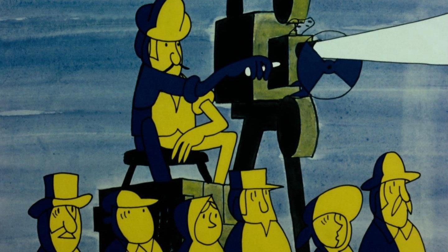 Cinema 1977 movie scene