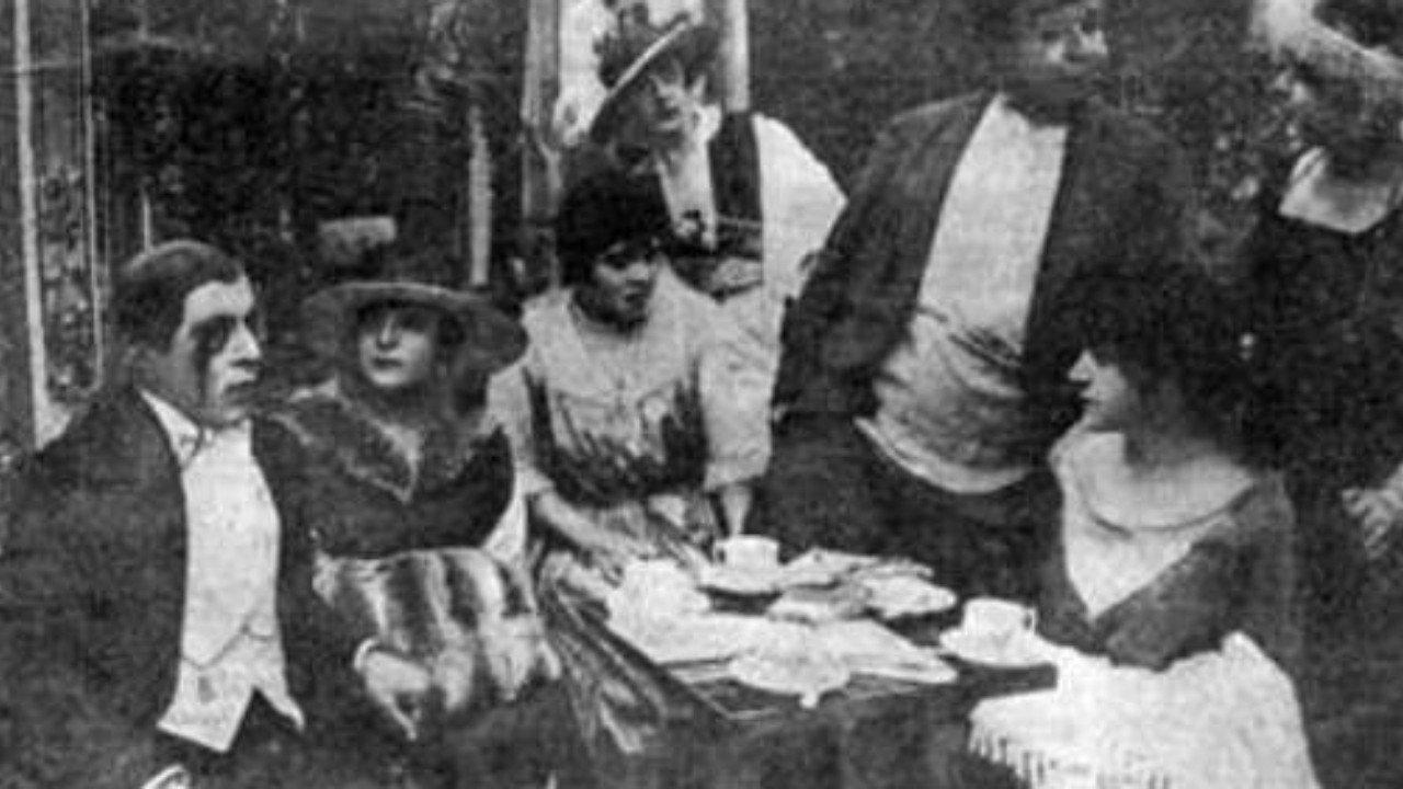 The Intimidated Bourgeois 1919 movie scene