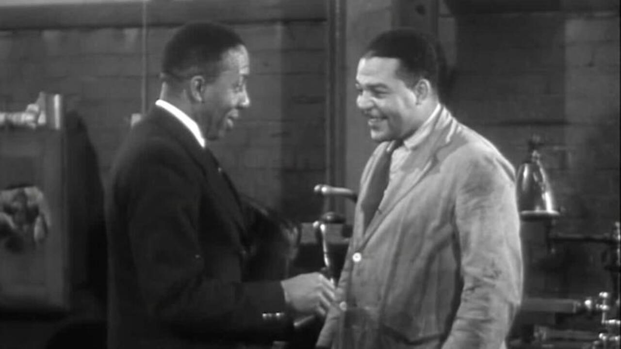 Learie Constantine 1945 movie scene