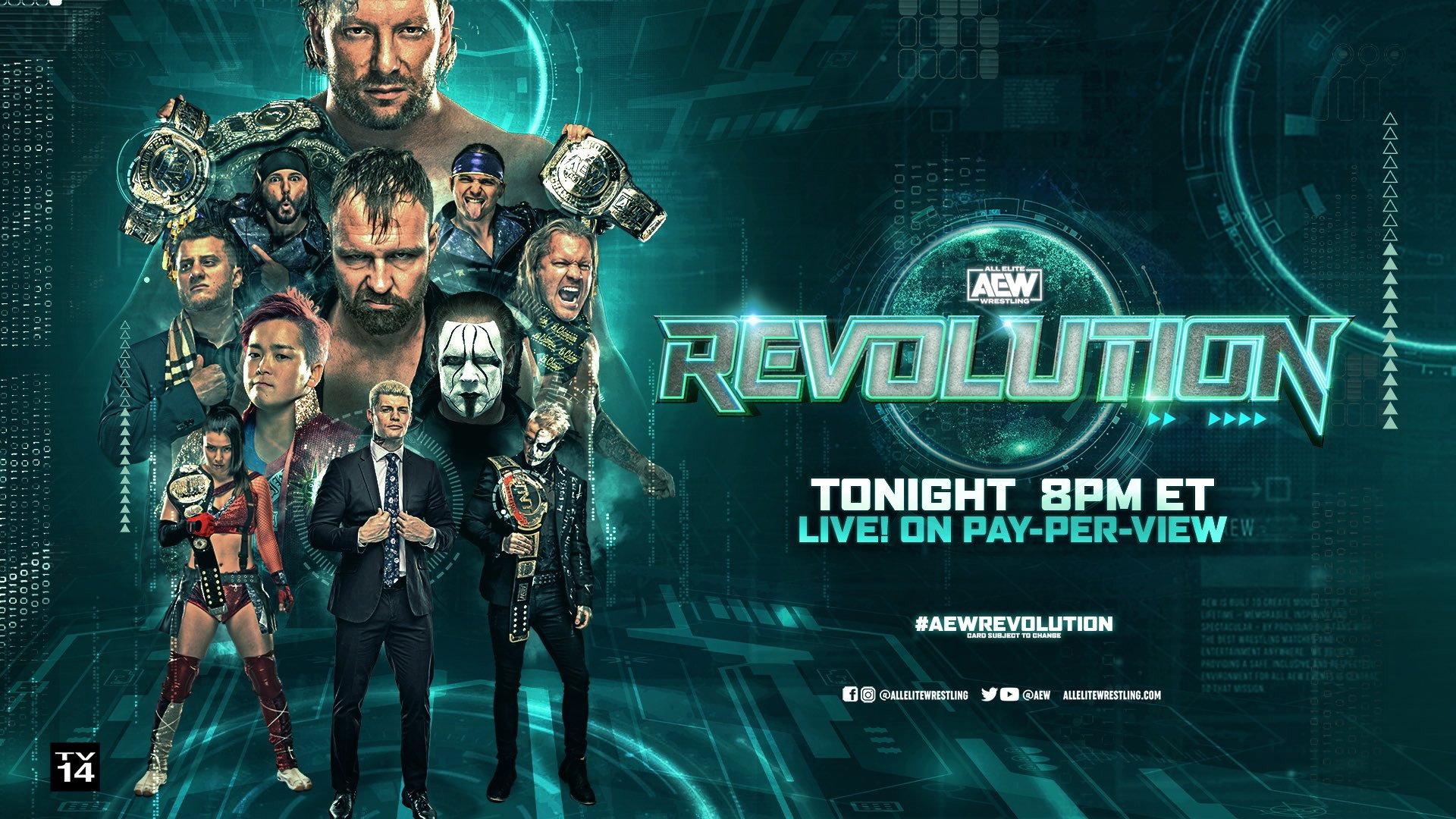 AEW Revolution 2021 2021 movie scene