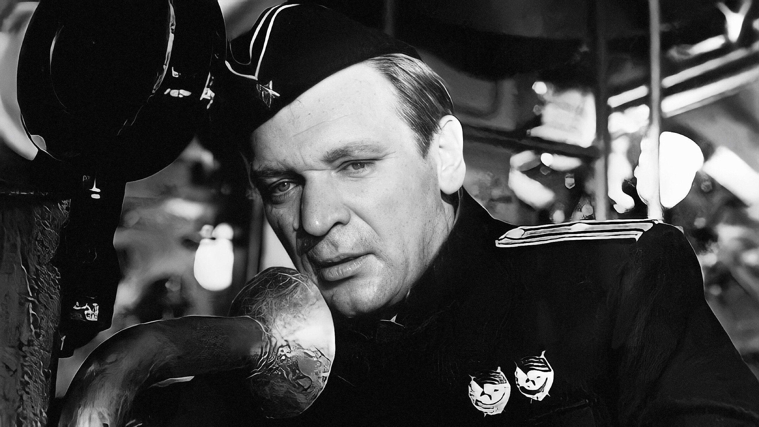 The Commander of the Lucky 'Pike' 1973 movie scene