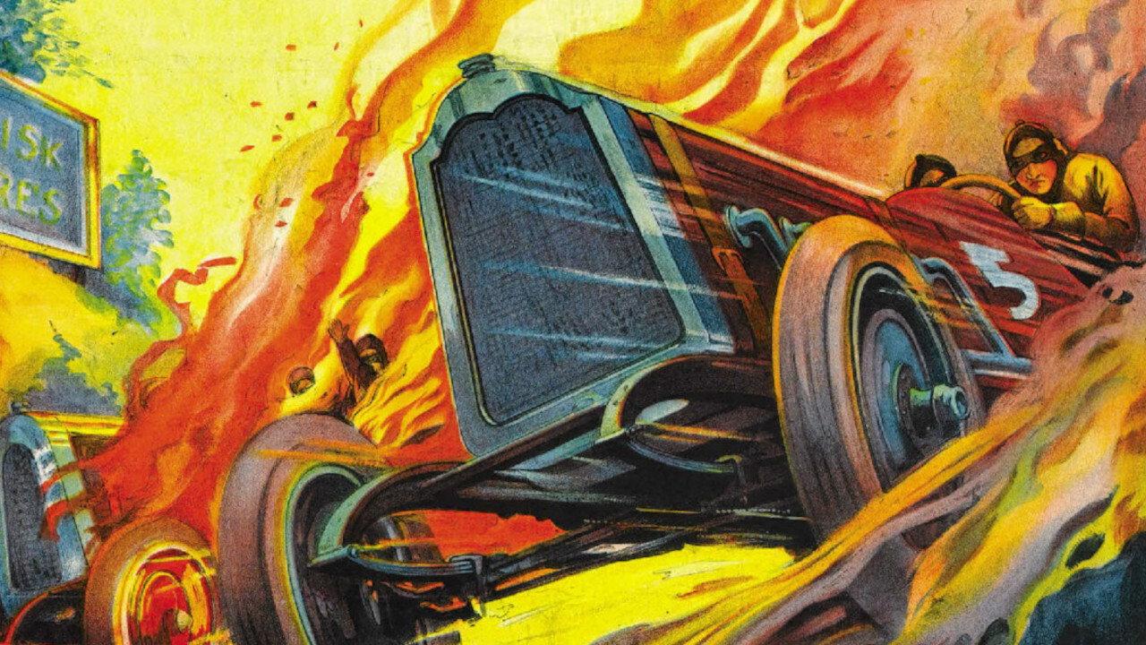 California Straight Ahead 1925 movie scene