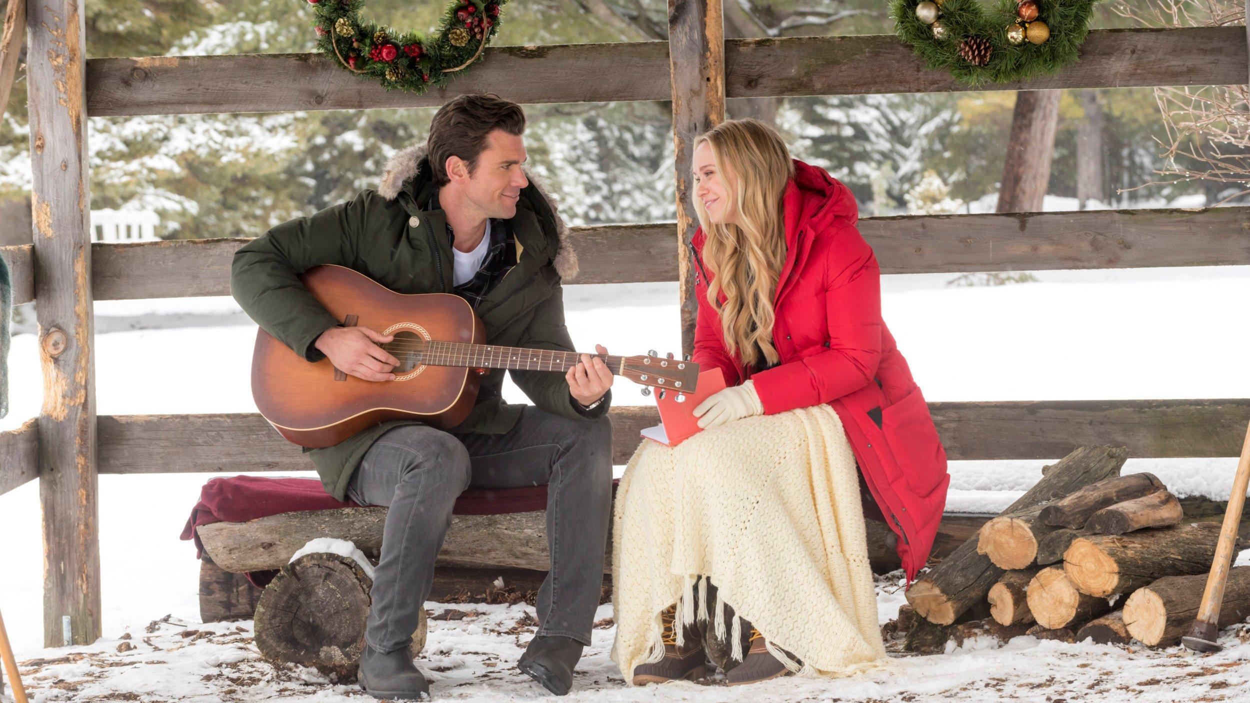 A Song for Christmas 2017 movie scene