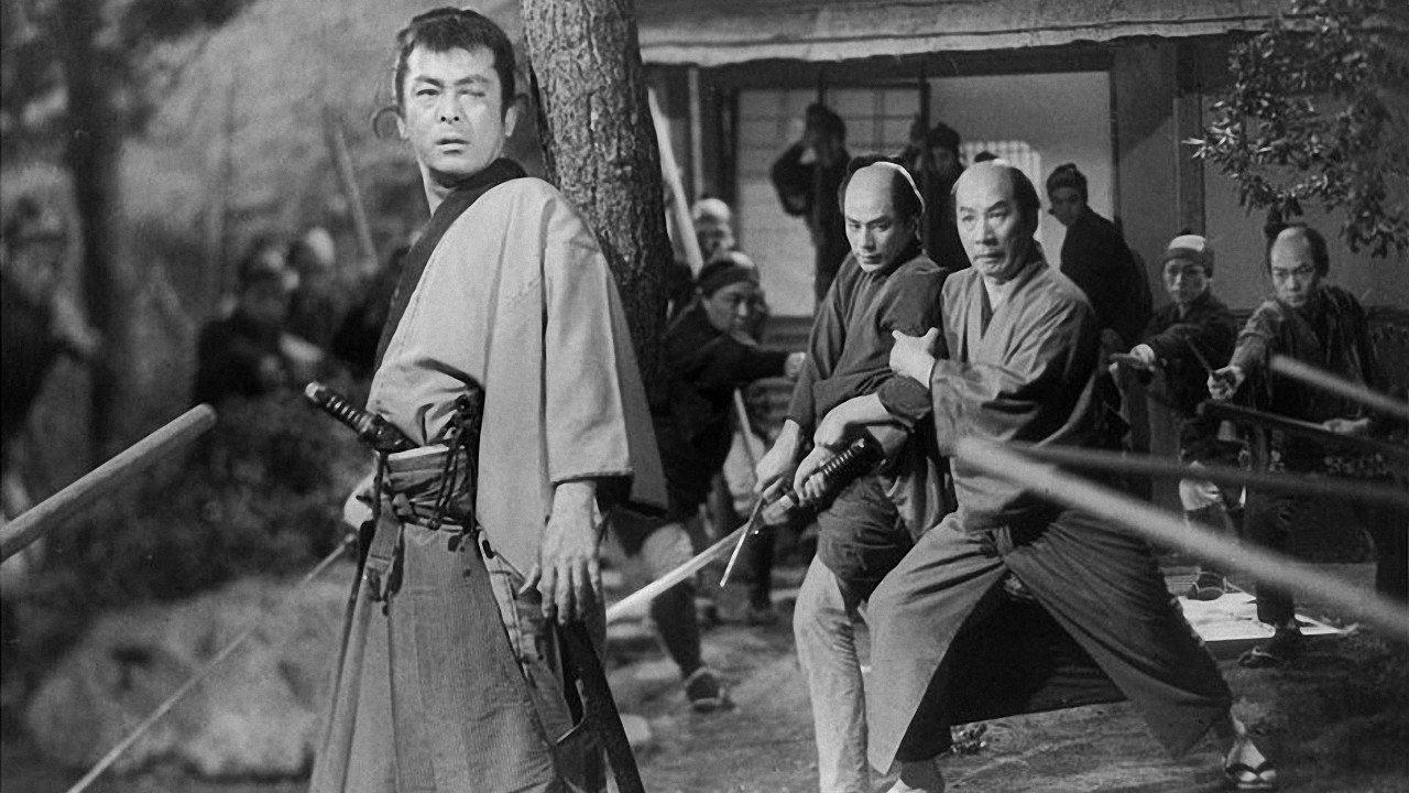 Casebook of Dandy Sashichi: Blind Wolf 1955 movie scene