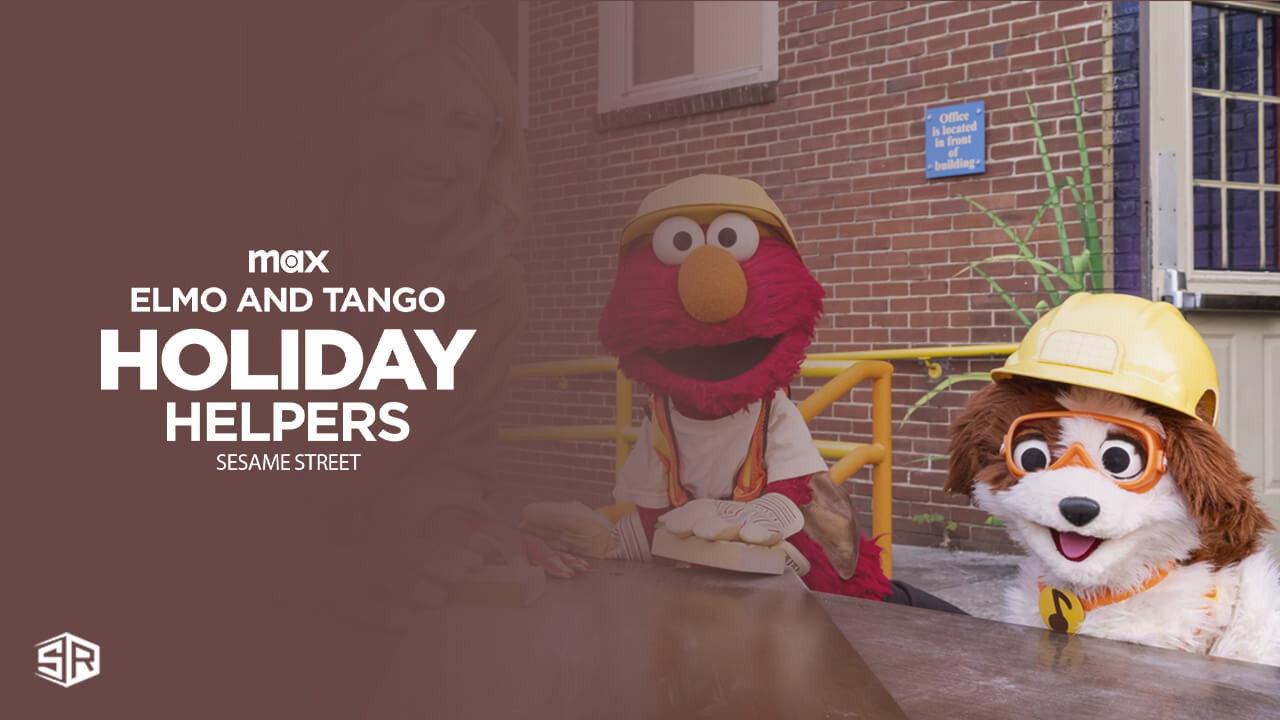 Sesame Street Elmo & Tango Holiday Helpers 2023 movie scene