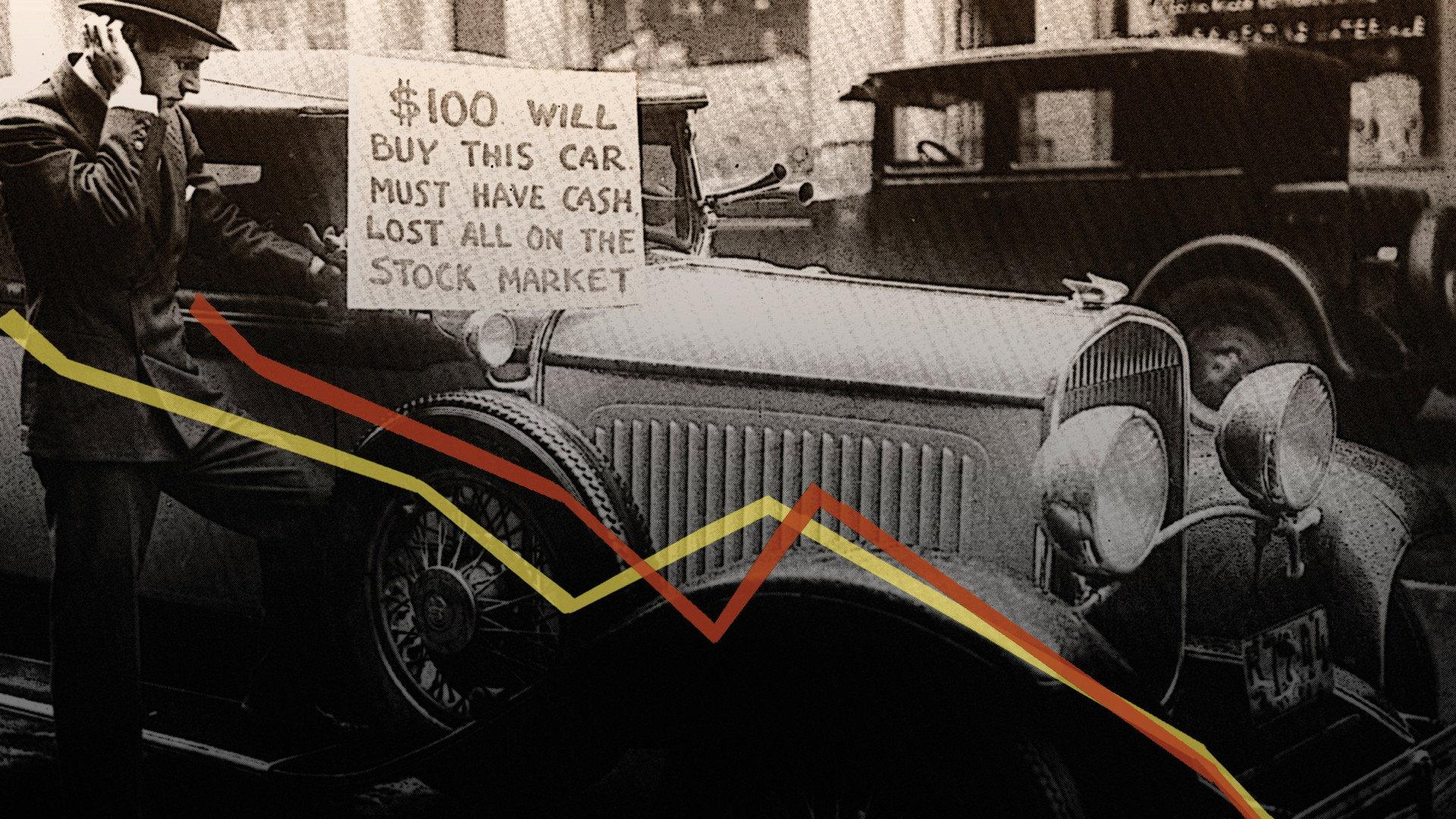 The Crash of 1929 1990 movie scene