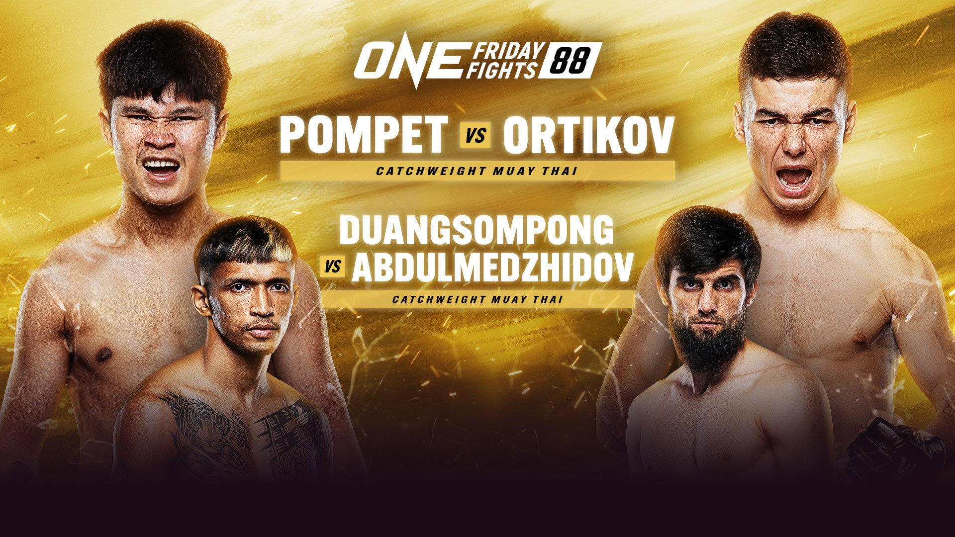 ONE Friday Fights 88: Pompet vs. Ortikov 2024 movie scene